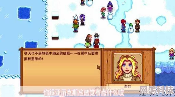 星露谷物语冰雪节对话选择攻略：独家爆料最优选项推荐